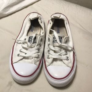 White converse (low top)